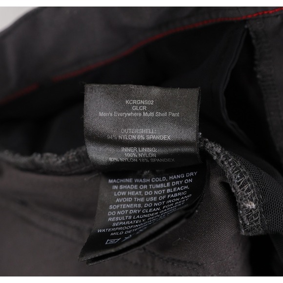 686 Everywhere Pants Mens 32x32 Gray Slim Fit Travel Technical Stretch Chino - Picture 8 of 14
